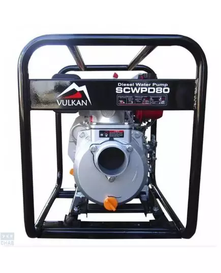 Мотопомпа дизельная Vulkan SCWPD80 для чистой воды