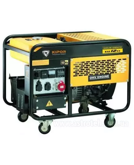 Бензиновый генератор Kipor KGE12E3