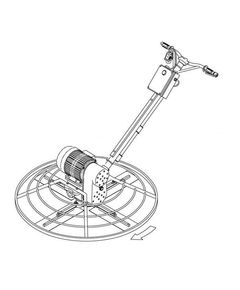 Затирочная машина Barikell 4-90 (3120)