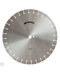 Диск алмазный Avant для швонарезчика  d450 мм посадочное 25,4 асфальт/бетон
