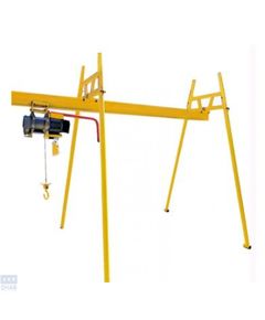 Подъемник грузовой строительный ПГС-0,4 (Балка консольная+лебедка)