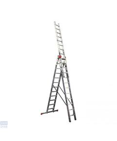 Трехэлементная раскладная стремянка KRAUSE Tribilo 3x10 (129680)