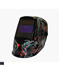 Сварочная маска MegaTec "КОМАНДОР" 423R (red flash)