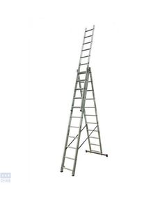 Трехэлементная раскладная стремянка KRAUSE Corda 3x11 (30428)
