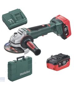Аккумуляторная угловая шлифовальная машина Metabo WPB 18 LTX BL 125 Quick (613075660)