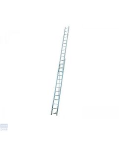 Двухэлементная раскладная стремянка KRAUSE Corda (c тросом) 2x14 (30511)