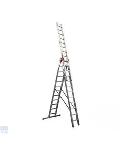 Трехэлементная раскладная стремянка KRAUSE Tribilo 3x6 (129642)