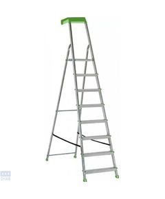 Стремянка 8сх Elkop строительная с полочкой (38775)