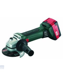 Аккумуляторная углошлифовальная машина Metabo W 18 LTX 125 (602174840) (без аккумулятора и ЗУ)