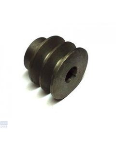 Шкив 2 ручейный 55мм под вал 19мм профиль А (0007497)