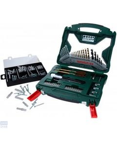 Набор принадлежностей Bosch X-Line 50 Titanium + набор креплений, 173 шт.