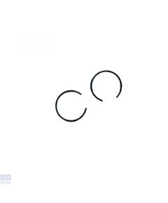 Кольцо стопорное пальца 177F (комплект) (0005854)