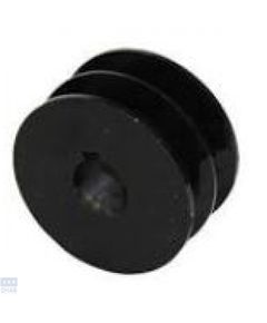 Шкив 2 ручейный 85мм под вал 25.4мм профиль В (0024134)