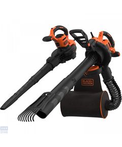 Садовый пылесос электрический BLACK+DECKER BEBLV301