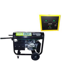 Бензиновый генератор Iron Angel EG 7000 EM ATS