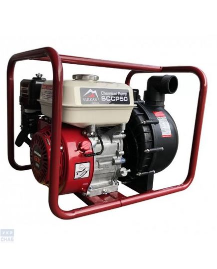 Мотопомпа бензиновая Vulkan SCCP50H для химикатов с двигателем Honda GX 160