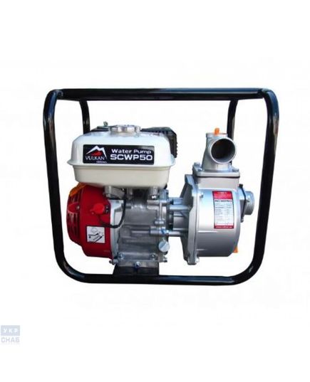 Мотопомпа бензиновая Vulkan SCWP50H для чистой воды с двигателем Honda GX 160