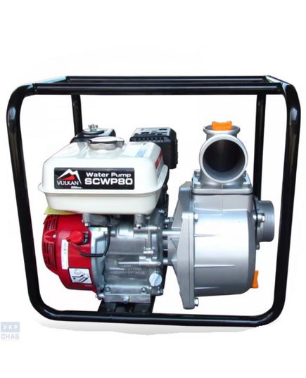 Мотопомпа бензиновая Vulkan SCWP80H для чистой воды с двигателем Honda GX 160