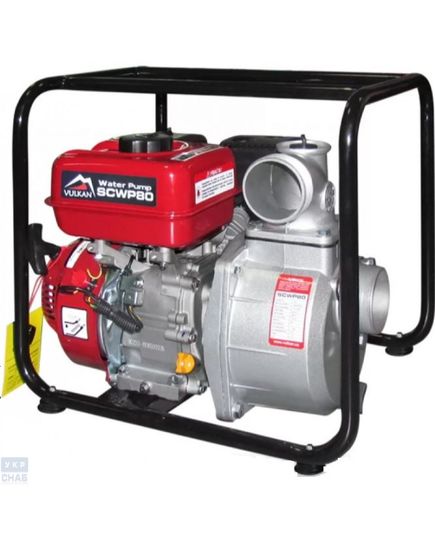 Мотопомпа бензиновая Vulkan SCWP80 для чистой воды