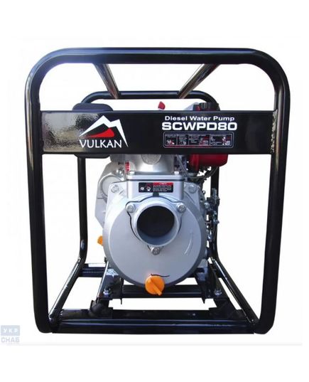 Мотопомпа дизельная Vulkan SCWPD80 для чистой воды
