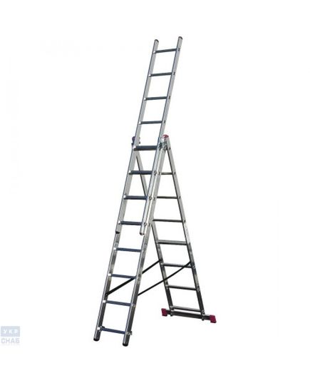 Трехэлементная раскладная стремянка KRAUSE Corda 3x8 (30382)