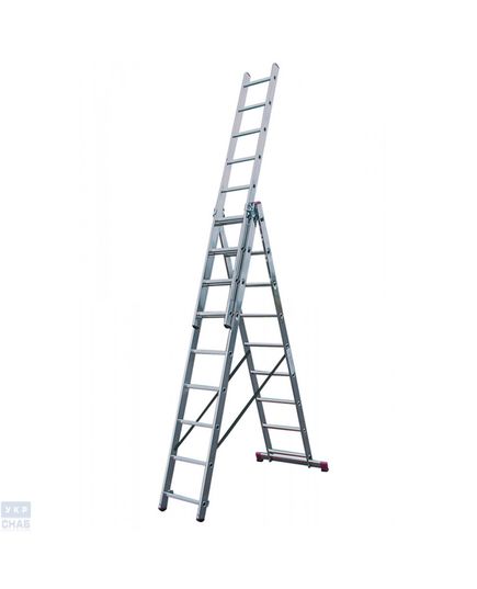 Трехэлементная раскладная стремянка KRAUSE Corda 3x9 (30399)