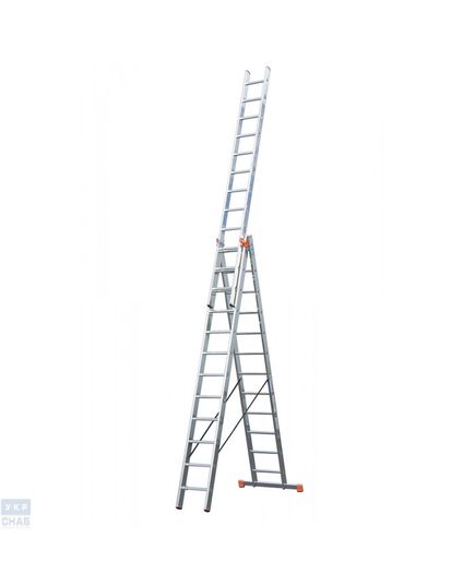 Трехэлементная раскладная стремянка KRAUSE Tribilo 3x12 (129703)