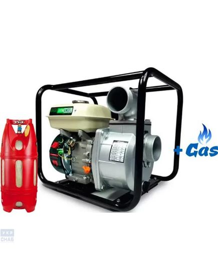 Газовая мотопомпа Iron Angel WPG 80M ГАЗ-БЕНЗИН