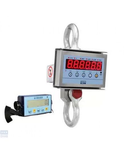 Крановые весы нержавеющие радиоканальные ВИС 20ВК-РК/РКМ(D) Dini Argeo 