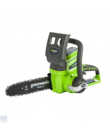 Цепная пила аккумуляторная Greenworks G24CS25K2 с АКБ 2 Ah и ЗУ