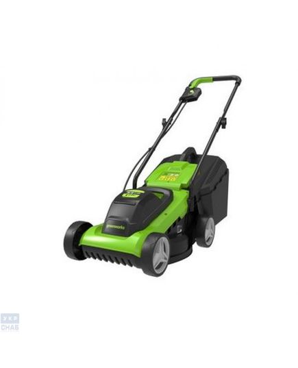 Газонокосилка аккумуляторная Greenworks G24LM32K2 с АКБ 2 Ah и ЗУ