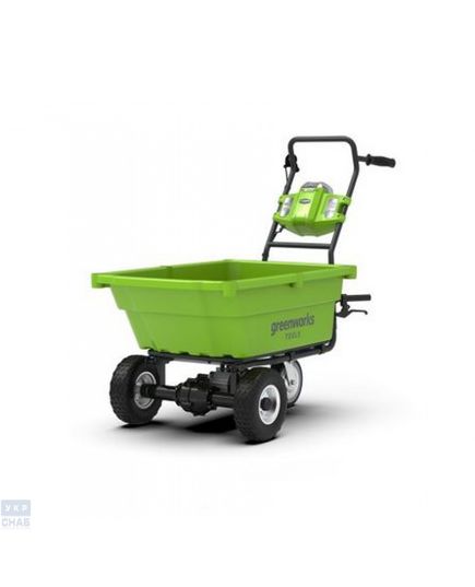 Садовая тележка самоходная аккумуляторная Greenworks G40GC без АКБ и ЗУ