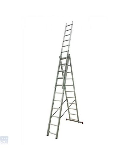 Трехэлементная раскладная стремянка KRAUSE Corda 3x11 (30428)