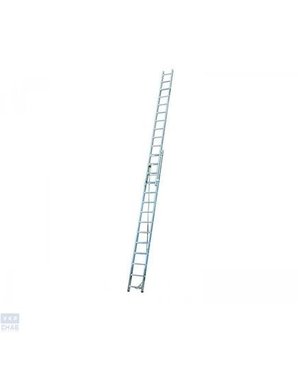 Двухэлементная раскладная стремянка KRAUSE Corda (c тросом) 2x14 (30511)