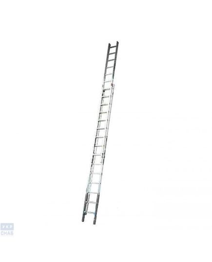 Двухэлементная раскладная стремянка KRAUSE Corda ( c тросом) 2x16 (31525)