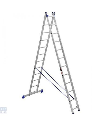 Алюминиевая двухсекционная лестница Stark 2*12 SVHR2x12 (525212407)