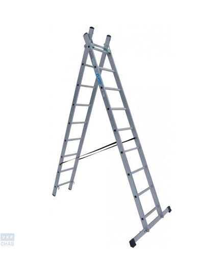 Лестница алюминиевая Elkop 2-х секц.VHR T2x9 (36454)