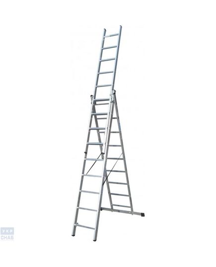 Лестница алюминиевая Elkop 3-х секц.VHR T3х9 (38178)