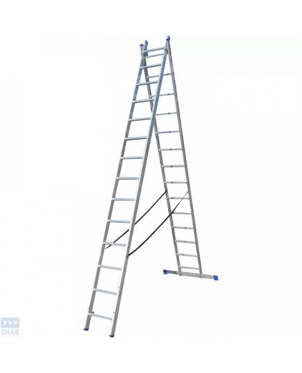 Лестница алюминиевая Elkop 2-х секц.VHR H2x14 (38182)