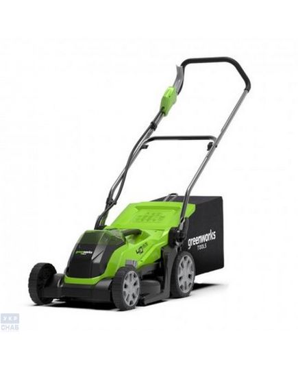 Газонокосилка аккумуляторная Greenworks G40LM35K2 c АКБ 2 Ah и ЗУ