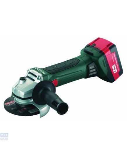 Аккумуляторная углошлифовальная машина Metabo W 18 LTX 125 (602174840) (без аккумулятора и ЗУ)
