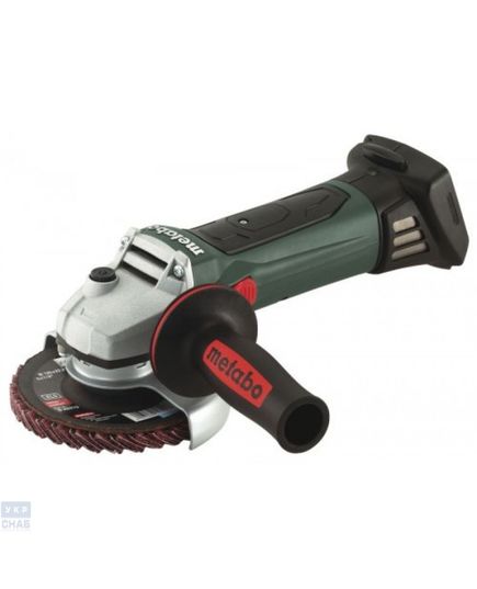 Аккумуляторная угловая шлифмашина Metabo W 18 LTX 125 INOX (600174850) (без аккумулятора и ЗУ)