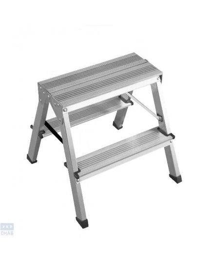 Двухсторонняя стремянка алюминиевая Stark 2 ст. SDHR402 (525220200)