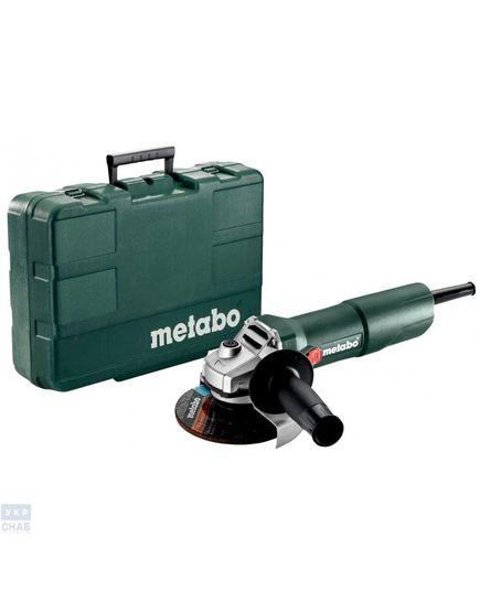 Угловая шлифмашина Metabo W 750-125 case (603605500)