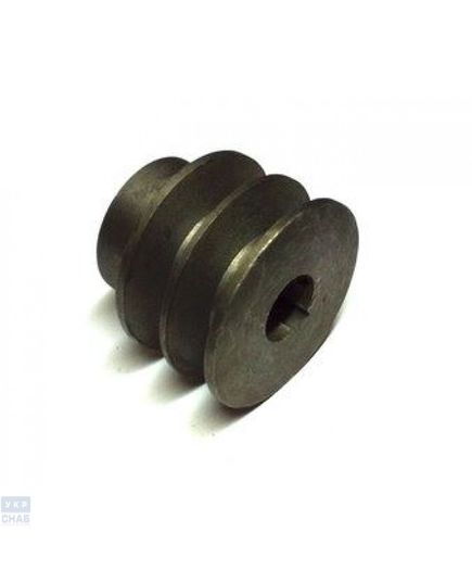 Шкив 2 ручейный 55мм под вал 19мм профиль А (0007497)