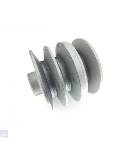 Шкив 3 ручейный 85мм под вал 19мм профиль В (0006499)
