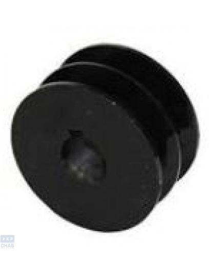 Шкив 2 ручейный 85мм под вал 25.4мм профиль В (0024134)