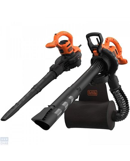 Садовый пылесос электрический BLACK+DECKER BEBLV290