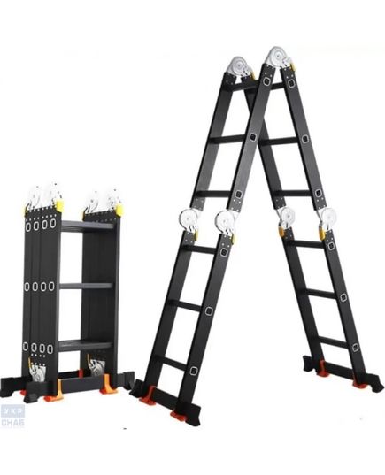 Лестница-трансформер GTM KMP405A 4*5 алюминиевая, 5.75 м