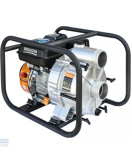 Мотопомпа бензиновая для чистой и грязной воды SEQUOIA SPP1100D